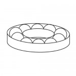 Trend WP-T4/028 Lower Bearing 17 x 35 x 10mm 6003ZZ T4 6.16