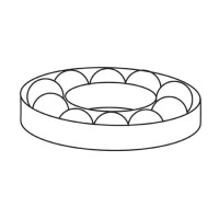 Trend WP-T4/028 Lower Bearing 17 x 35 x 10mm 6003ZZ T4 6.16