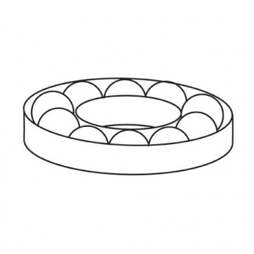 Trend WP-T4/028 Lower Bearing 17 x 35 x 10mm 6003ZZ T4