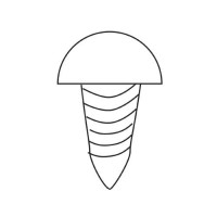 Trend WP-T4/029 Screw Self Tapping Pan 4mm x 14mm Pozi T4 1.08