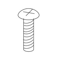 Trend WP-T4/084 Machine Screw Pan M4 x 14mm Pozi 1.14