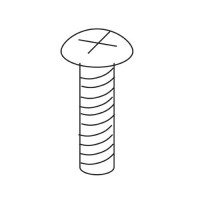 Trend WP-T4/084 Machine Screw Pan M4 x 14mm Pozi 1.11