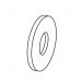 TREND WP-WRT/44 WASHER FOR LEG FRAME ASSEMBLY