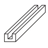 Trend WP-WRT/62 Table Top Back Fence Extrusion 10.79