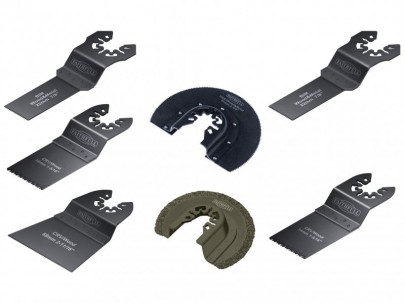 Faithfull Multi-Function Tool Blade Set of 7