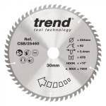 Trend CSB/25460 WOOD SAWBLADE 254X30X60TX2.4 50.43