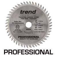 Trend Circular Saw Blade FT/160X48X20A Professional Fine Trim 160mm x 48T x 20mm 55.82