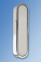 Pocket Door Pull Handle Satin Nickel 13.60