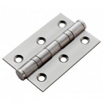 Anvil 91038 3\" Ball Bearing Butt Hinges in Pairs Satin Stainless Steel 14.07