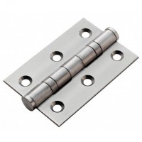 Anvil 91038 3" Ball Bearing Butt Hinges in Pairs Satin Stainless Steel 14.07