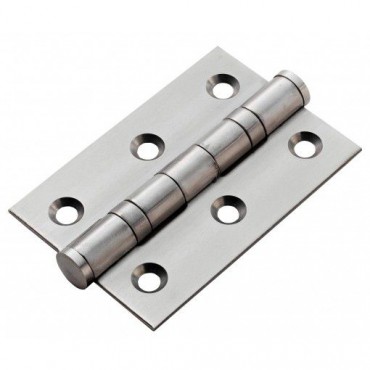 Anvil 91038 3" Ball Bearing Butt Hinges in Pairs Satin Stainless Steel