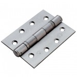 Anvil 91039 4\" Ball Bearing Butt Hinges in Pairs Aged Satin Stainless Steel 15.50