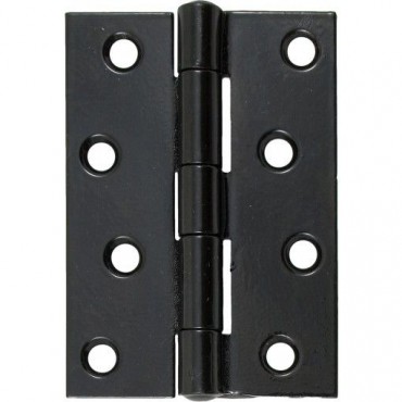 Anvil 91042 4" Butt Hinges in Pairs Black