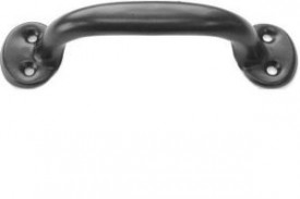1928 180mm Tubular Steel Pull Handle Zinc Plated 2.28