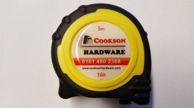 Cooksons Logo Tape Measure 5Mtr 16Ft £5.98
