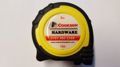 Cooksons Logo Tape Measure 5Mtr 16Ft
