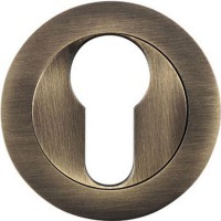 Euro Profile Escutcheon Stanza ZPZ001FB Florentine Bronze 3.60