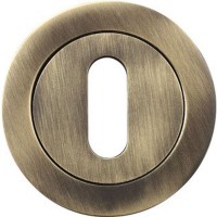 Standard Key Escutcheon Stanza ZPZ002FB Florentine Bronze 3.60