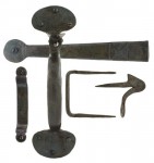 Anvil 33101 Medium Bean Thumblatch Set Beeswax 52.99
