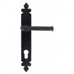 Anvil 33172 92mm Tudor Espagnolette Euro Lock Door Handle Set Black 94.44