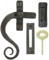 Anvil 33211 Locking Monkeytail Window Casement Fastener Left Hand Beeswax 23.24