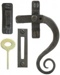 Anvil 33212 Locking Monkeytail Window Casement Fastener Right Hand Beeswax 23.24