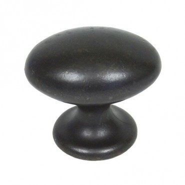 Anvil 83791 40mm x 30mm Oval Cupboard Knob Beeswax