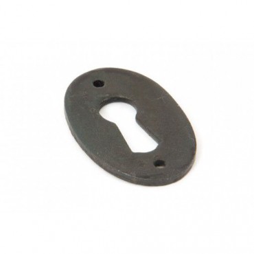 Anvil 33231 Oval Lever Key Escutcheon Beeswax