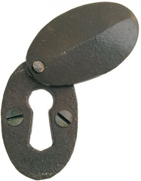 Anvil 33232 Oval Lever Key Escutcheon & Cover Beeswax