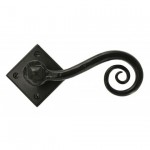 Anvil 33235 Monkeytail Lever Door Handles on Diamond Rosette Black 78.41