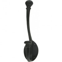 Anvil 33249 Hat & Coat Hook Black 12.24