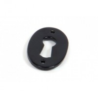 Anvil 33255 Oval Lever Key Escutcheon Black 6.67