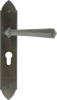 Anvil 33269 Gothic Euro Profile Lever Lock Door Handles Beeswax 94.44