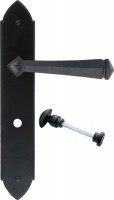 Anvil 33274 Gothic Bathroom Lever Lock Door Handles Black 111.62