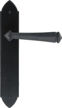 Anvil 33275 Gothic Lever Latch Door Handles Black