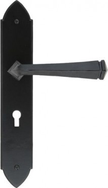 Anvil 33276 Gothic Lever Lock Door Handles Black