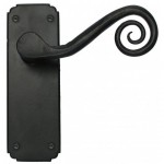 Anvil 33278 Monkeytail Lever Latch Door Handles Black 94.44