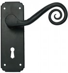 Anvil 33279 Monkeytail Lever Lock Door Handles Black 94.44