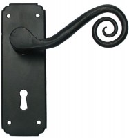Anvil 33279 Monkeytail Lever Lock Door Handles Black 94.44