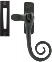 Anvil 33280 Monkeytail Reversible Window Casement Fastener Black 15.92