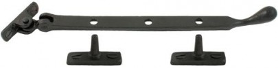 Anvil 33291 8" Pear Drop Window Casement Stay Black