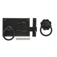 Anvil 33294 Cottage Latch Set Left Hand Black 98.35