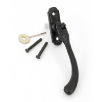 Anvil 33297 Peardrop Left Hand Espagnolette Handle Black 31.24