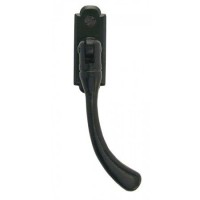 Anvil 33298 Peardrop Right Hand Espagnolette Handle Black 31.24
