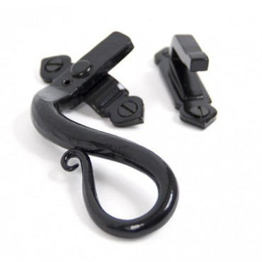 Anvil 33468 Locking Shepherds Crook Window Casement Fastener Left Hand Black