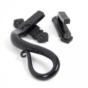 Anvil 33468 Locking Shepherds Crook Window Casement Fastener Left Hand Black