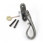 Anvil 33603 Shepherds Crook Left Hand Espagnolette Handle Pewter 35.10