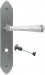 Anvil 33604/B Gothic Bathroom Lever Lock Door Handles Pewter Patina