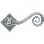 Anvil 33612 Monkeytail Lever Door Handles on Diamond Rosette Pewter 82.03