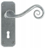 Anvil 33615 Monkeytail Lever Lock Door Handles Pewter 109.74